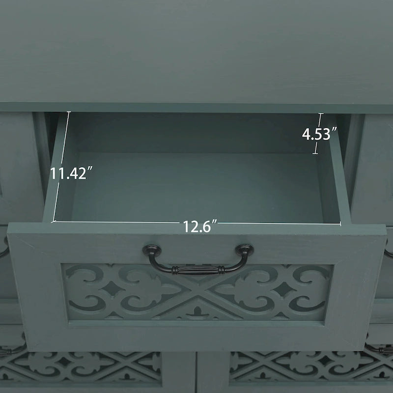 Schrank mit 7 Schubladen, geeignet für Schlafzimmer, Wohnzimmer und Arbeitszimmer