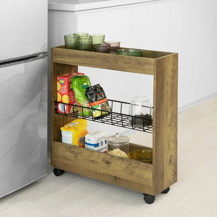 Mobile da bagno autoportante con ripiano a 3 livelli