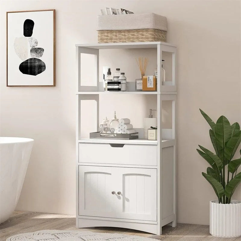 Mobiletto da bagno da pavimento
