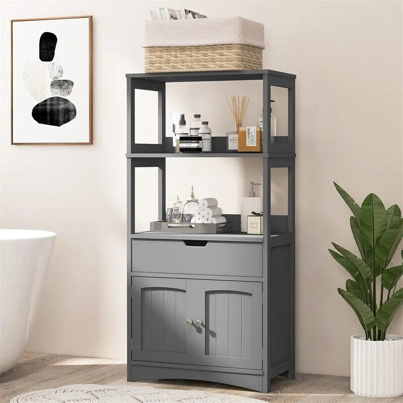 Mobiletto da bagno da pavimento